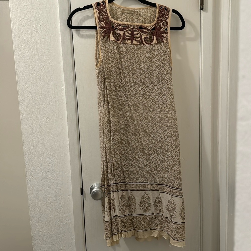 90s flower print midi dress